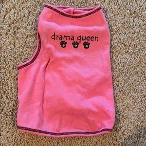 Drama queen dog shirt